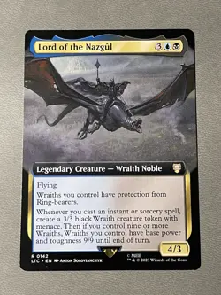 Lord of the Nazgul 142 Tales of Middle-Earth Commander, Extended Art, Non-Foil - Image 1