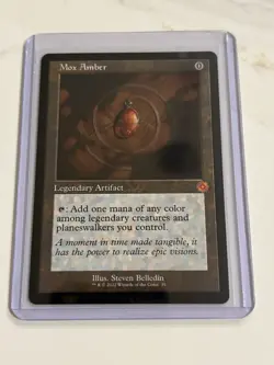 Mox Amber (Schematic) The Brothers' War: Retro Frame Artifacts Regular - Image 1