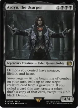 Ardyn, the Usurper R FINAL FANTASY 89 NM Normal MTG - Image 1