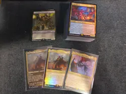 MTG Warhammer 40k Commander Deck - The Ruinous Powers Open See Description - Image 1