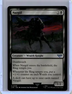 Near Mint or Better Nazgul (0338) #338 The Lord of the Rings W/Tracking - Image 1
