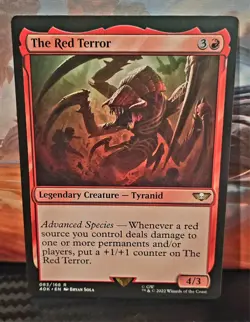 magic the gathering - The Red Terror - Legendary Creature - Tyranid - Rare - Red - Image 1