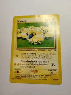Mareep 65/111 Neo Genesis Pokemon HP - Image 1