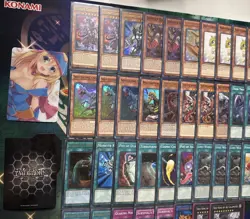 Yugioh! 43-Card Complete Sleeved Dueling Deck Dark Dinosaur Box included NM - Image 2
