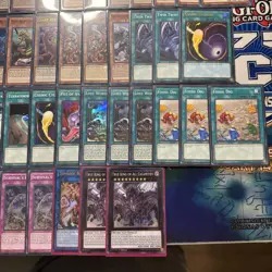 Yugioh! 43-Card Complete Sleeved Dueling Deck Dark Dinosaur Box included NM - Image 5