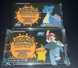 Topps Pokemon Series 3 Booster Pack Lot Of 2 Sealed - Image 1