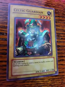 Yugioh: Celtic Guardian - LOB-007 - Super Rare - Unlimited - MP - Image 2