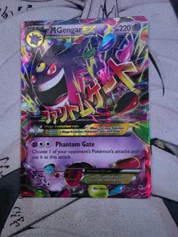 Pokemon TCG M Gengar EX Ultra Rare Holo Card 35/119 XY-Phantom Forces - Image 1