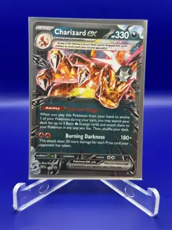 2025 Pokemon TCG Scarlet and Violet Black Star Promos #196 Charizard ex - Image 1