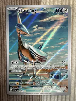 Skarmory 209/191 Scarlet & Violet Surging Sparks Pokemon TCG - NM - Image 1