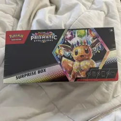 LIVE: Pokemon Prismatic Evolutions Surprise Box New Sealed EAST - Image 1