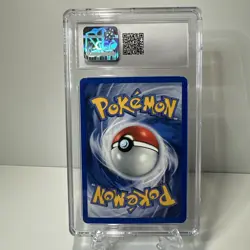 Pokemon Entei 34 WOTC Movie Black Star Promo(2001) Reverse HOLO Swirl CGC 7 NM - Image 2