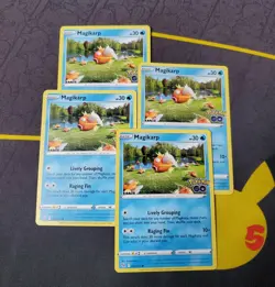 4x Pokemon TCG - Pokemon GO Magikarp 021/078 NM/M Playset - Image 1