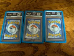 151 EVOLUTION LINE SET Blastoise Ex #200, Squirtle #170, & Wartortle #171 PSA 9 - Image 2