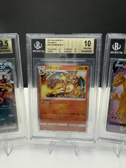 Pokemon 3x Bgs Slab LOT CHARIZARD - Image 2