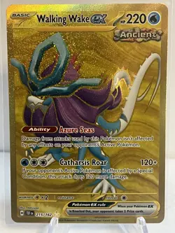 Walking Wake EX 215/162 - Secret Rare Temporal Forces - Pokemon TCG - Image 1