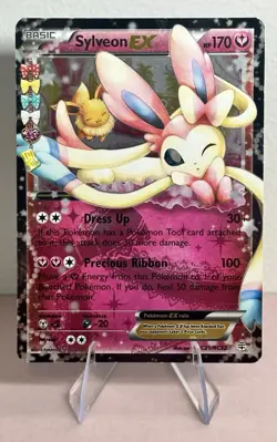 Sylveon EX RC21/RC32 XY Generations Radiant Collection Pokemon Holo Foil Nice! - Image 1