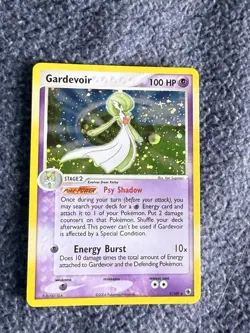 Gardevoir 7/109 EX Ruby & Sapphire Holo Rare Pokemon TCG Near Mint *SWIRL* - Image 1