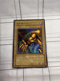 Yugioh Right Arm of the Forbidden One LOB-122 Ultra Rare 1st Ed - Image 1