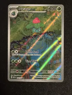 Ivysaur 167/165 Scarlet & Violet 151 - Secret Rare Holo - NM/Mint Pokemon TCG - Image 1