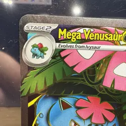 Mega Venusaur ex 155/132 Pokemon TCG Mega Evolution - Secret Rare - Near Mint NM - Image 2