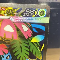 Mega Venusaur ex 155/132 Pokemon TCG Mega Evolution - Secret Rare - Near Mint NM - Image 3