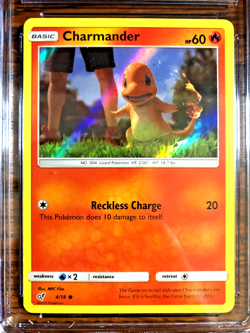 Charmander Holo Common #4 - CGC MINT 9 - 2019 Detective Pikachu - Pokemon TCG - Image 5