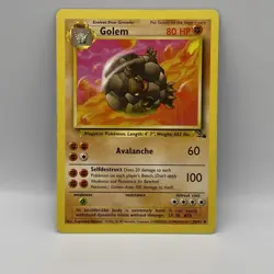 Pokemon TCG Golem Fossil 36/62 Regular - Image 1