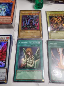 Yugioh 500+ Card Lot With 2 Decks, Winged Dragon Of Ra DOD, Vintage, Box & More! - Image 3