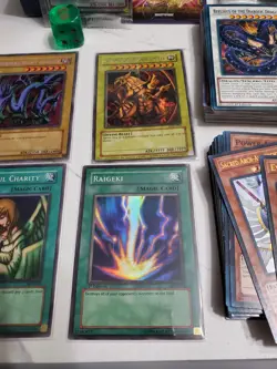 Yugioh 500+ Card Lot With 2 Decks, Winged Dragon Of Ra DOD, Vintage, Box & More! - Image 4