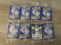 Pokemon 2025 Holiday Calendar Stamped Promos (COMPLETE SET OF 8) SEALED - Image 2