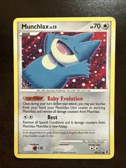 Munchlax 69/111 DMG Pokemon TCG Rising Rivals - Image 1