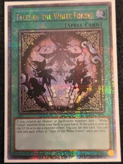 Tales Of The White Forest Quarter Century Secret Rare INFO-EN058 Yugioh NM - Image 1