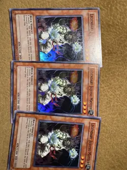 Legendary Jujitsu Master CP07-EN002 Super Rare x3 Playset LP - Image 2