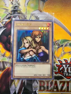 2021 Yugioh - Gemini Elf LART-EN039 - Lost Art Promo Sealed - Image 1