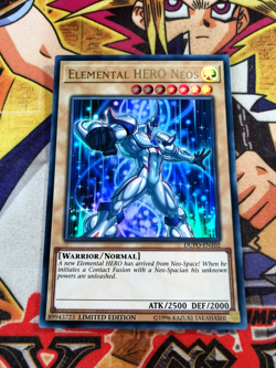 Elemental Hero Neos dupo-en102 Ltd Ed (NM) Ultra Rare Yu-Gi-Oh! - Image 1