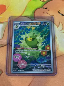 Pokemon TCG Swadloon 2025 White Flare Illustration Rare Card 88/86 - Image 1