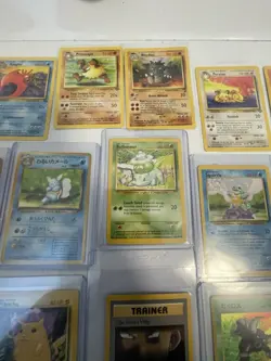 Huge Vintage Pokemon Cards Lot (28) Base Set Holos, Set 2, Japanese, Jungle, LP - Image 4