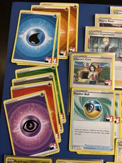 Pokemon Prize Pack Series Lot of 27 Stamped Regular NON HOLO Cards KIRLIA x2 - Image 4