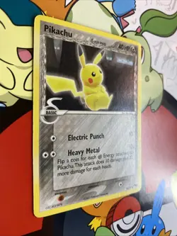 Pikachu Pop Series 5 13/17 Common Non-Holo Promo Card LP/NM - Image 2