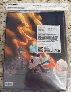 Pokemon Charizard Scorching Summit Ultra Pro 9 Pocket Portfolio holds 180 Cards - Image 2