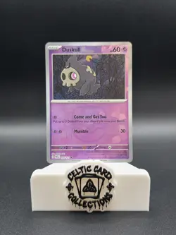 Pokemon TCG Prismatic Evolutions Duskull Masterball Holo Card 035/131 - Image 1