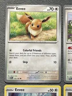 Pokemon Cards Lot Eevee! 2017-2025 Pokemon Go 151 Prismatic Evolutions + More! - Image 2
