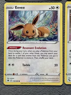 Pokemon Cards Lot Eevee! 2017-2025 Pokemon Go 151 Prismatic Evolutions + More! - Image 5