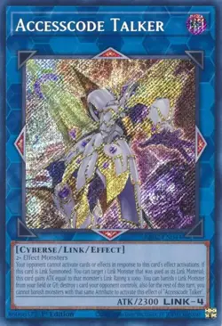 Yugioh! Accesscode Talker - RA02-EN044 - Secret Rare - 1st Edition Near Mint, En - Image 1