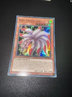 DUPO-EN031 Nine-Tailed Fox Ultra Rare 1st Edition Mint YuGiOh Card - Image 1