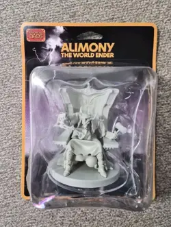 Divorced Dads Alimony The World Ended Miniature Statue with Card NEW Sealed - Image 1