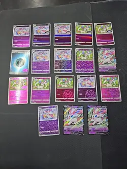 Lot Of 18 Sylveon Chinese Gem Pack 2 Pokemon Cards - Image 1