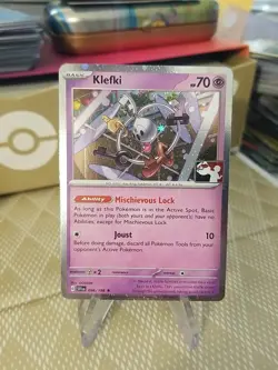 Klefki Holo Pokemon Prize Pack Series 4 Promo Pokemon Card NM/LP Play Stamp - Image 1