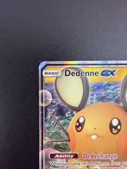 Pokemon TCG Dedenne GX Ultra Rare Card Unbroken Bonds 57/214 - Image 2